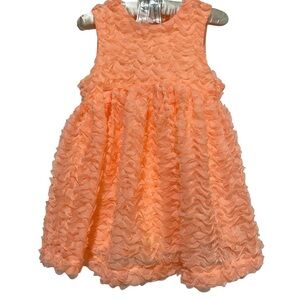CAT & JACK Dress NEW Peach Size 18M Sleeveless Lined Diaper Cover